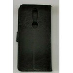 Black Book Case Flip with Strap For Nokia 2.4 TA-1277 Slim Fit Look
